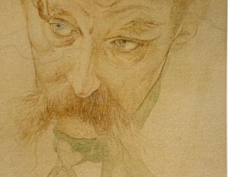 Portrait of Emile Verhaeren