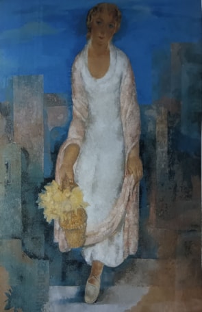 Girl with Basket